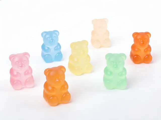 Gummy bear squishy toy display